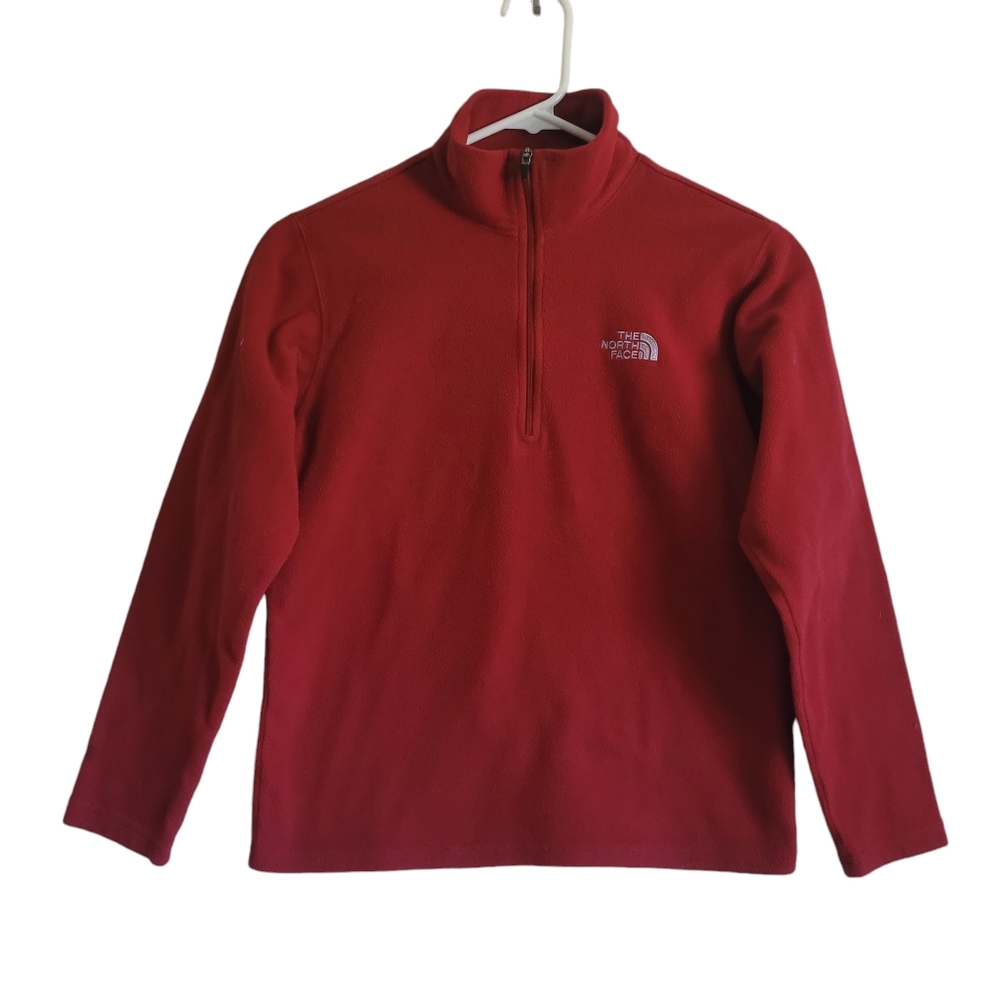 The North Face Glacier fleece pullover,1/4 zip,Kids Medium